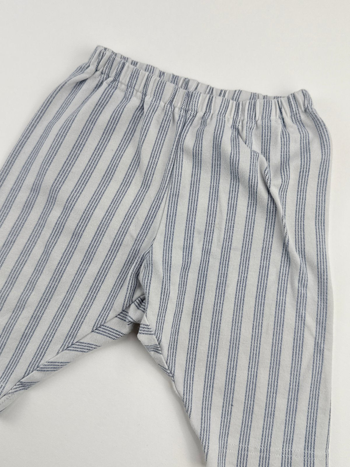 Uniqlo Blue Striped Pants 12-18M