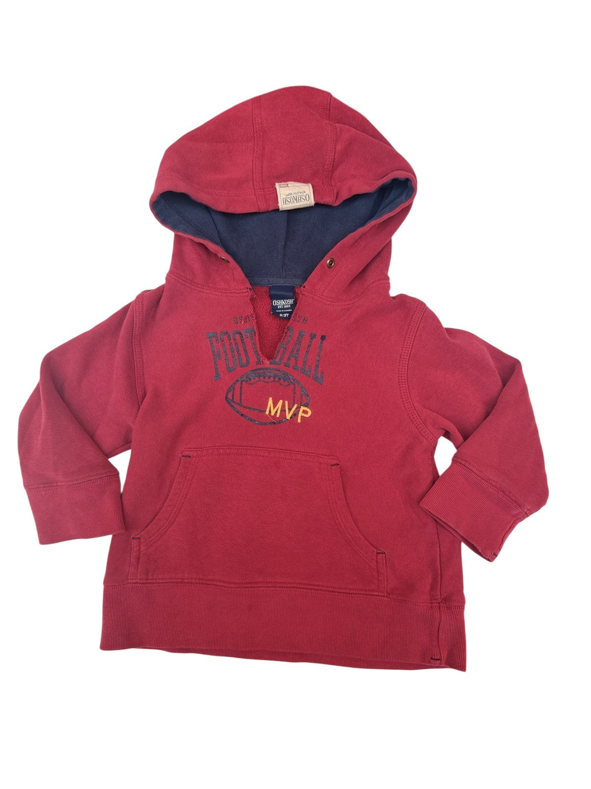 OshKosh Football MVP Sweatshirt Size 3/3T