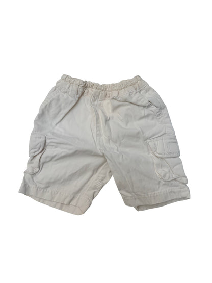 Les bébés de Buissonnière Cream Cargo Shorts 9/12M