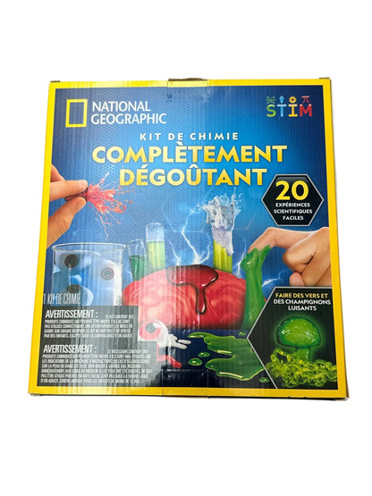 New - National Geographic Completely Gross Chemistry Set
