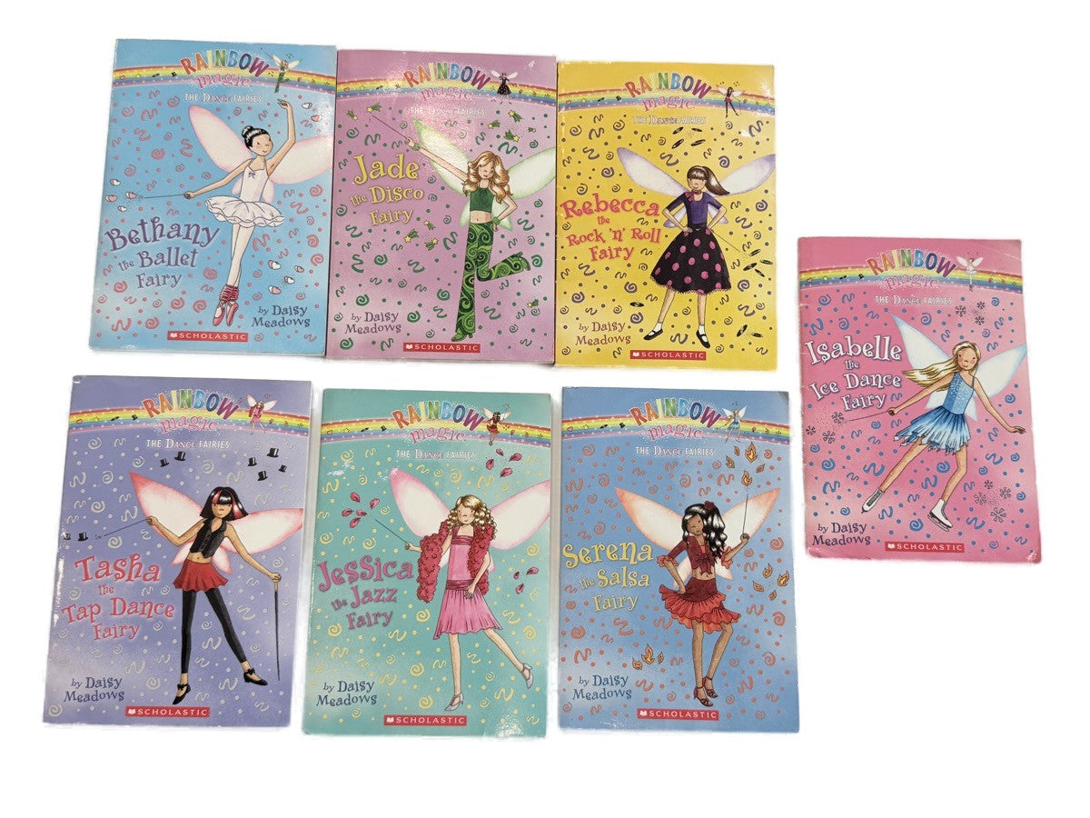 7 Rainbow Magic Dance Fairies Books Bundle