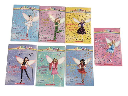 7 Rainbow Magic Dance Fairies Books Bundle