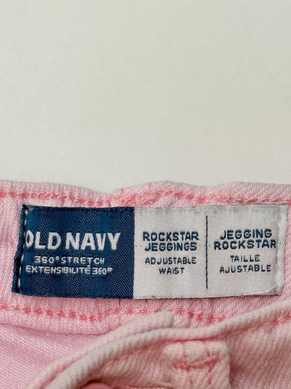 Old Navy Rockstar Jeggings Pink Size 12-18M