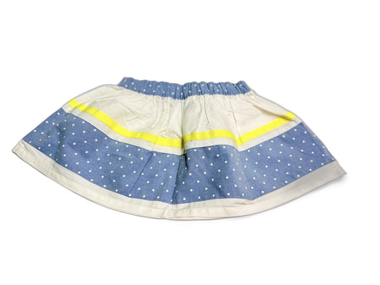 Gymboree Blue Polka Dot Skirt 3T