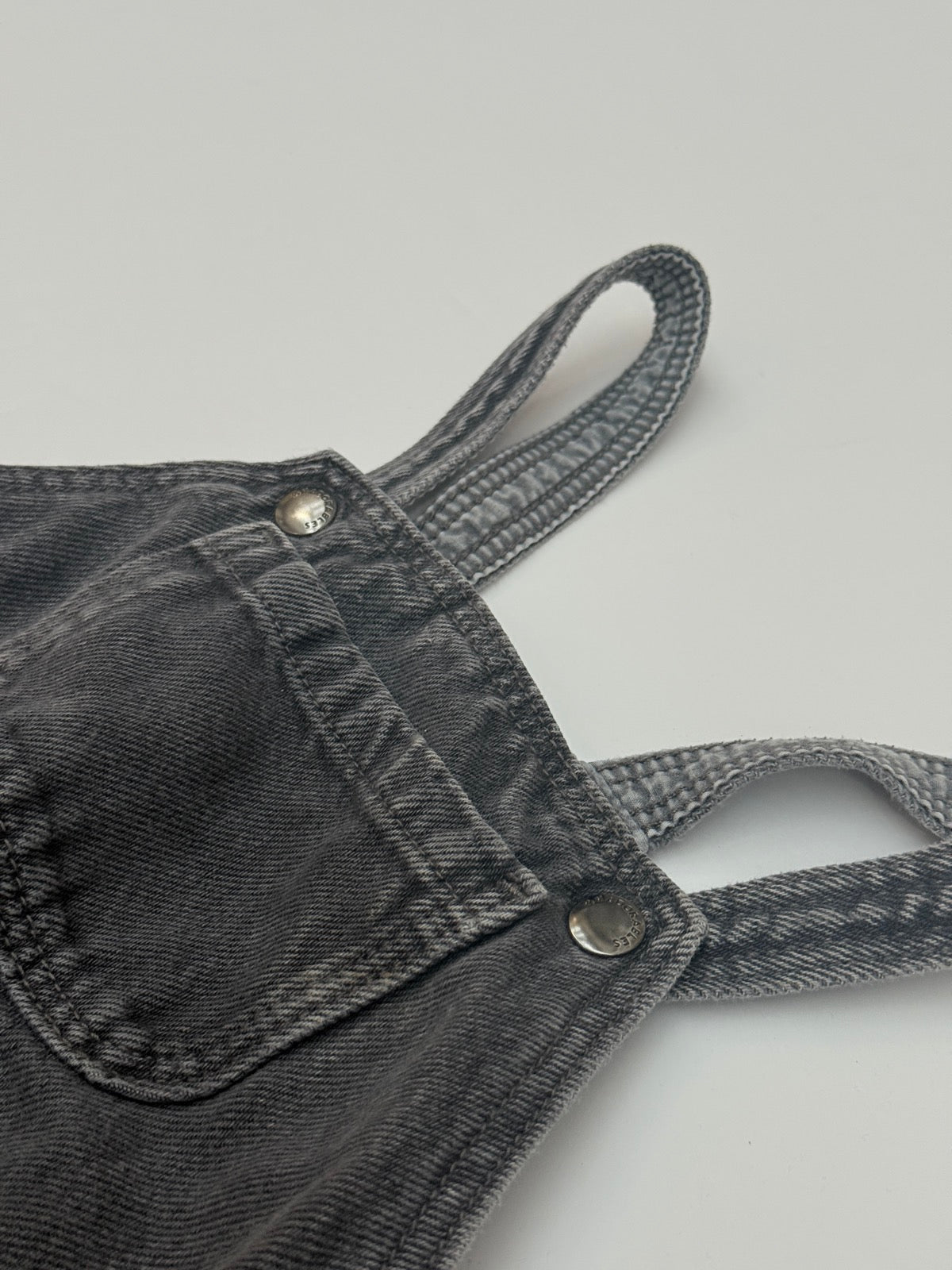 H&M Adorables Grey Denim Overalls 2T