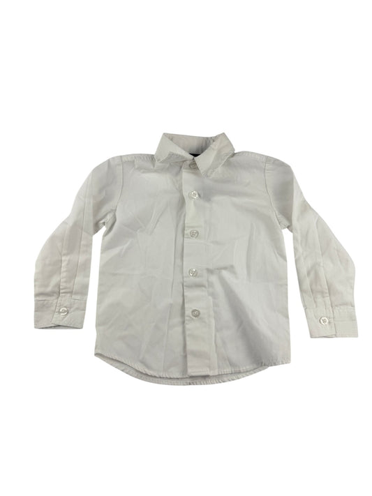 Nautica White Button-Up Shirt 18M