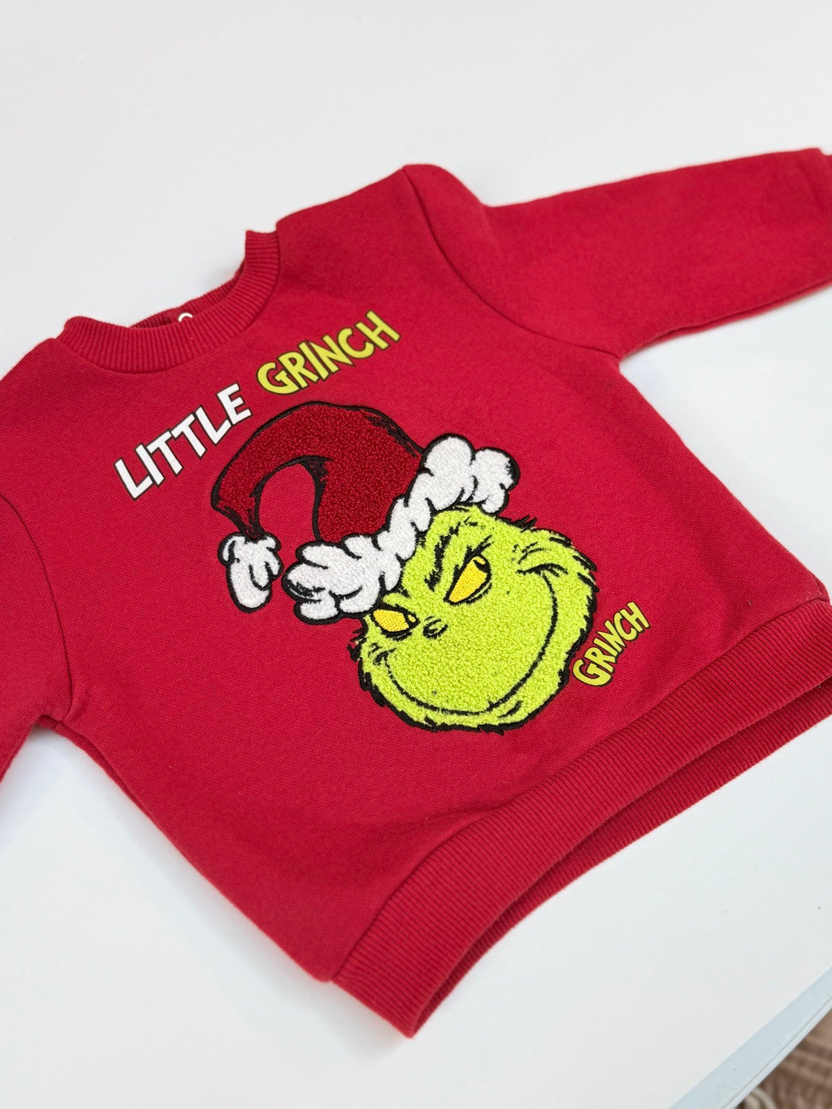 Joe Fresh Little Grinch Sweatshirt 12-18m