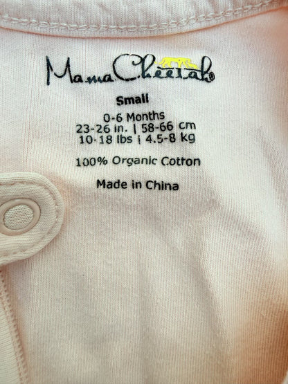 Mama Cheetah Baby Pink Sleep Sack Small 0-6M