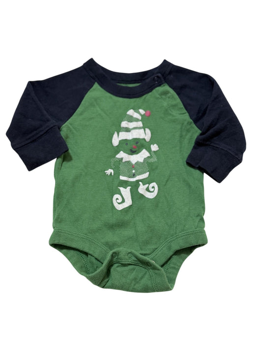 Baby Gap Elf Graphic Bodysuit 0-3M