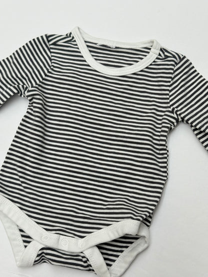 Striped Long Sleeve Bodysuit