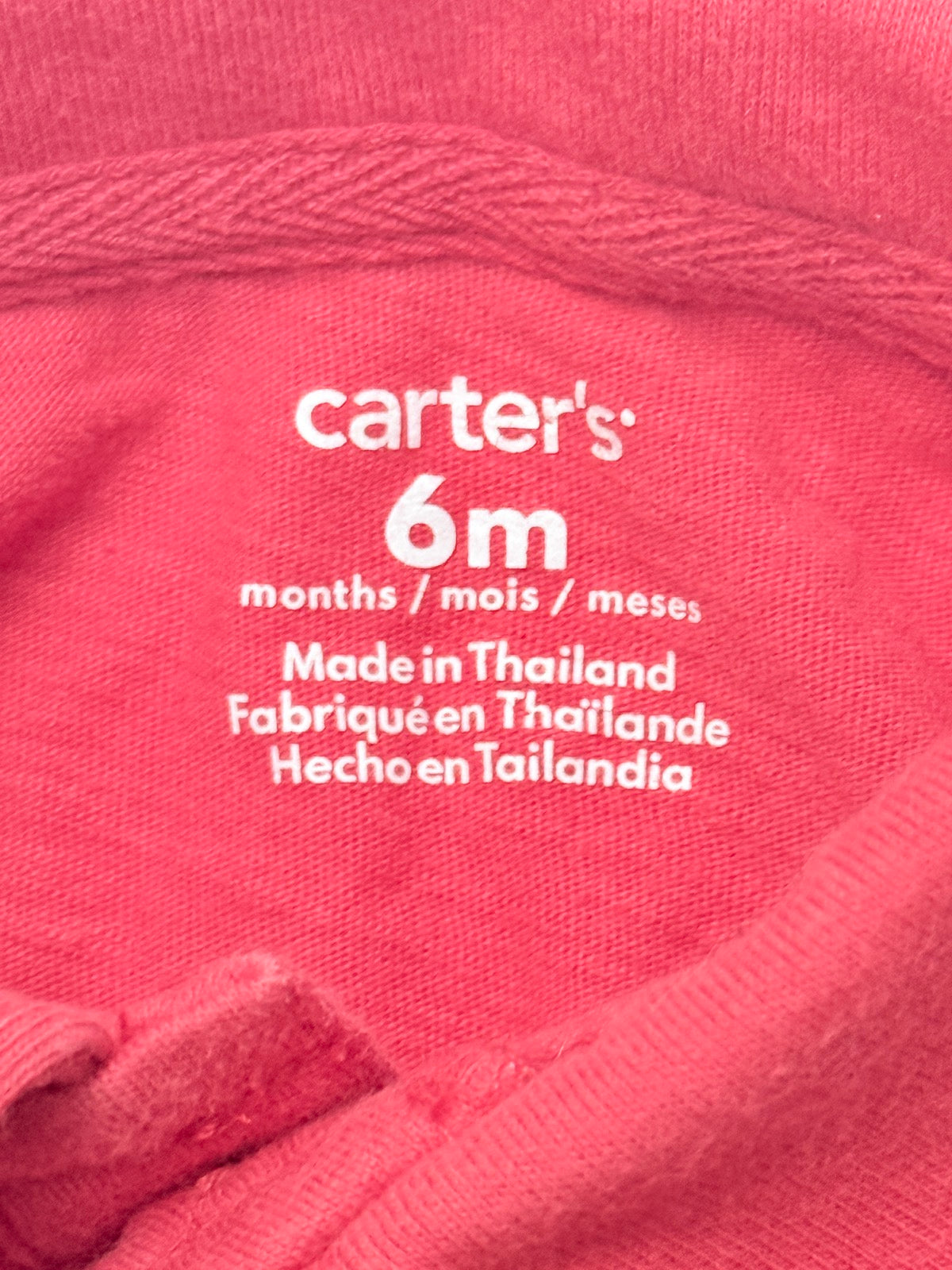 Carter's Red Anchor Polo Shirt 6M