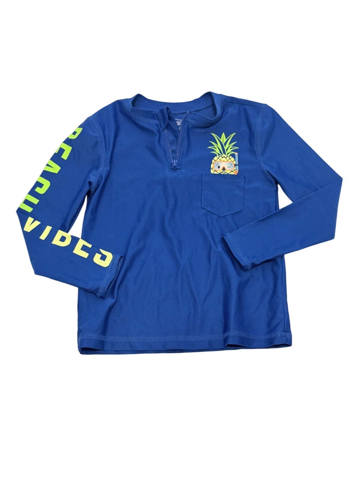 Wonder Nation Beach Vibes Rash Guard XS/4-5