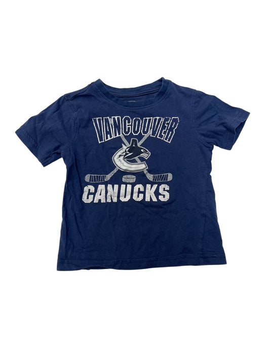 NHL Vancouver Canucks Navy T-Shirt 2T