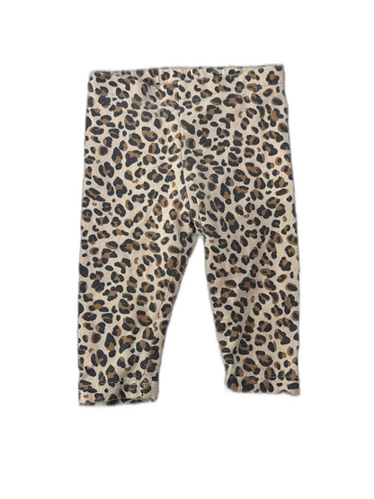 H&M Leopard Print Leggings 4-6M
