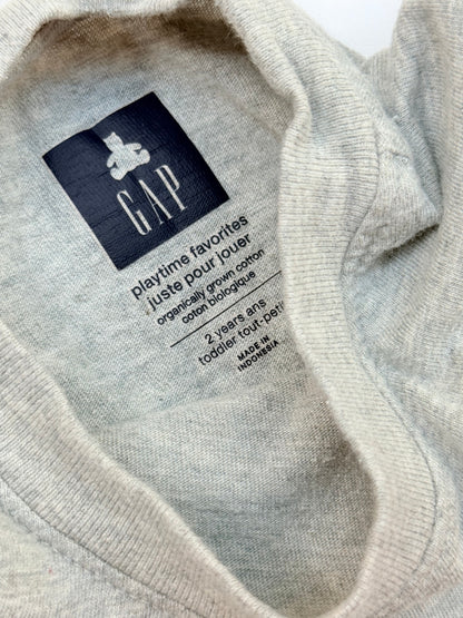 Gap Gray Pocket T-Shirt 2T
