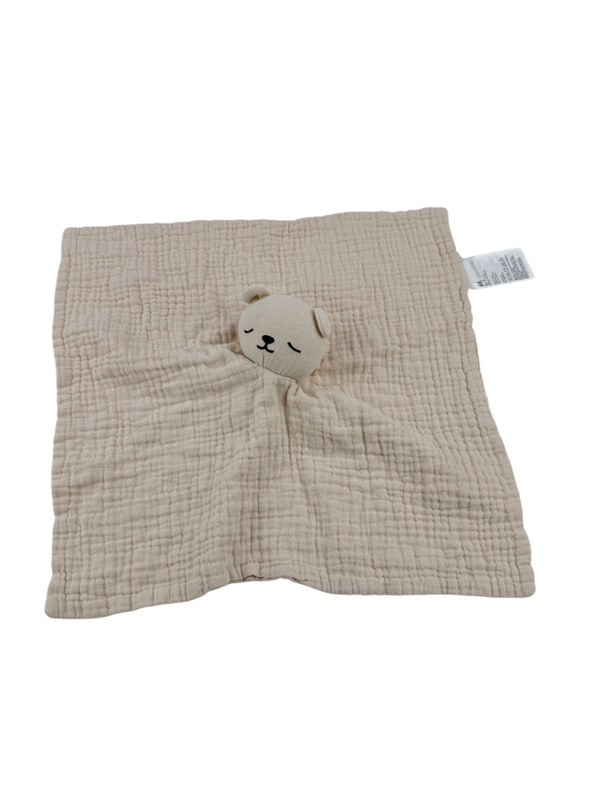 H&M Home Bear Muslin Lovey Blanket