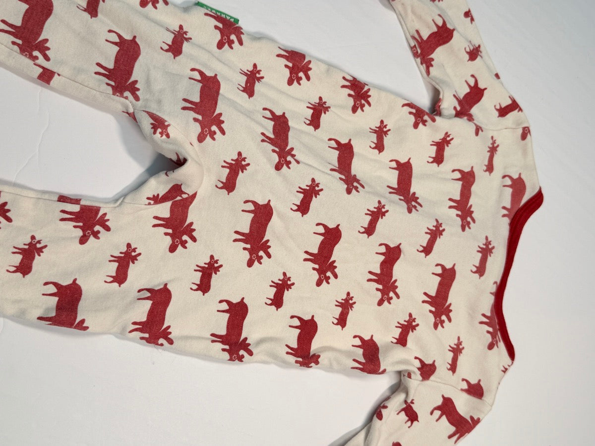 Parade Organics Fox Print Sleeper 0-3M