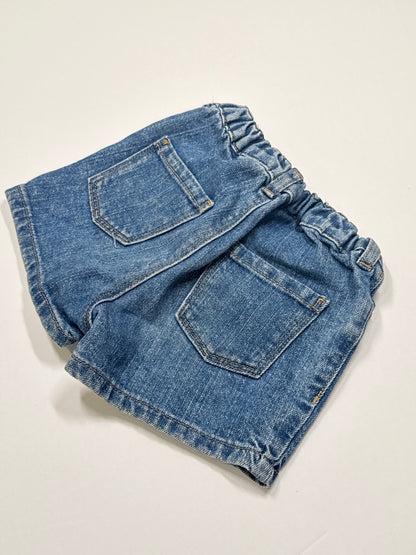 H&M Denim Shorts 6-9M