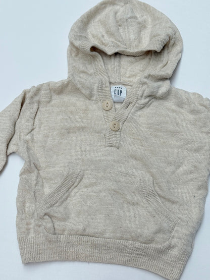 Baby Gap Hooded Sweater 3-6 Months