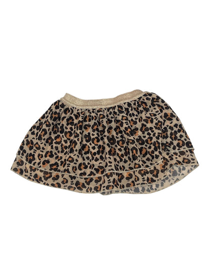 Guess Leopard Print Tiered Skirt 18M