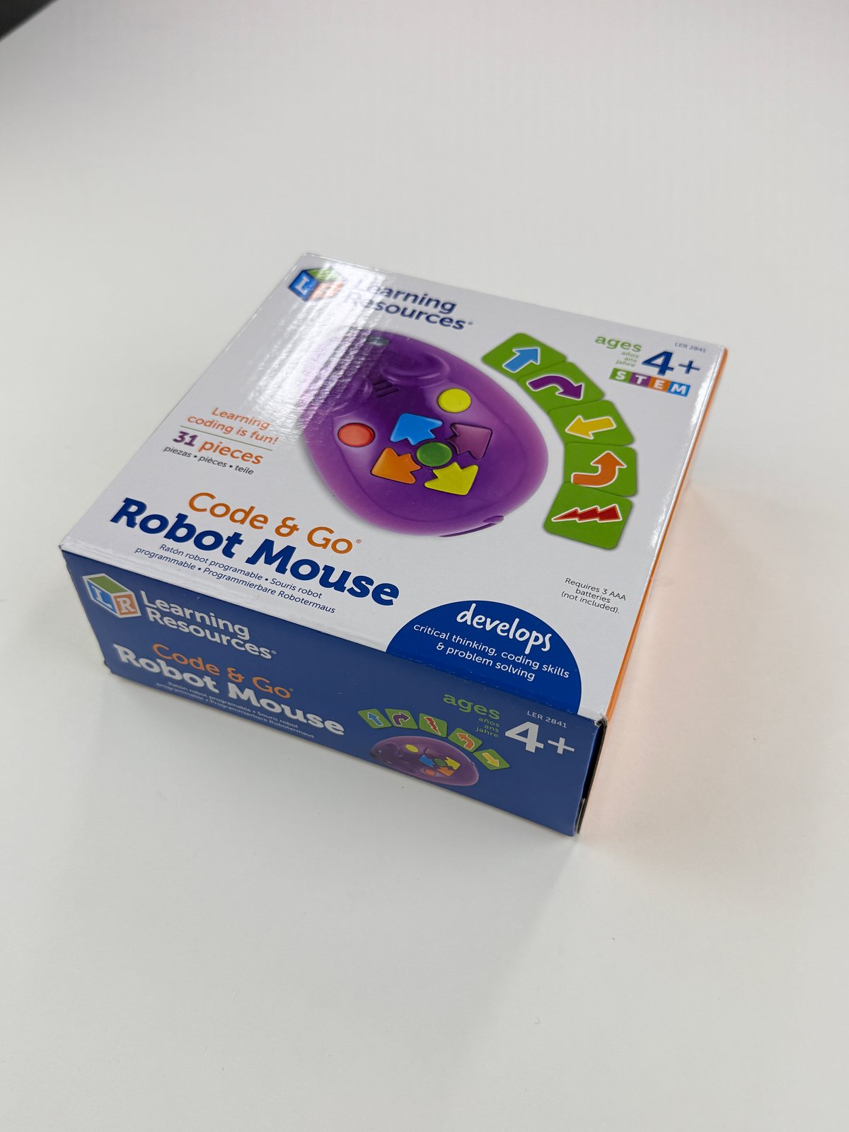 New Learning Resources Code & Go Robot Mouse Jack