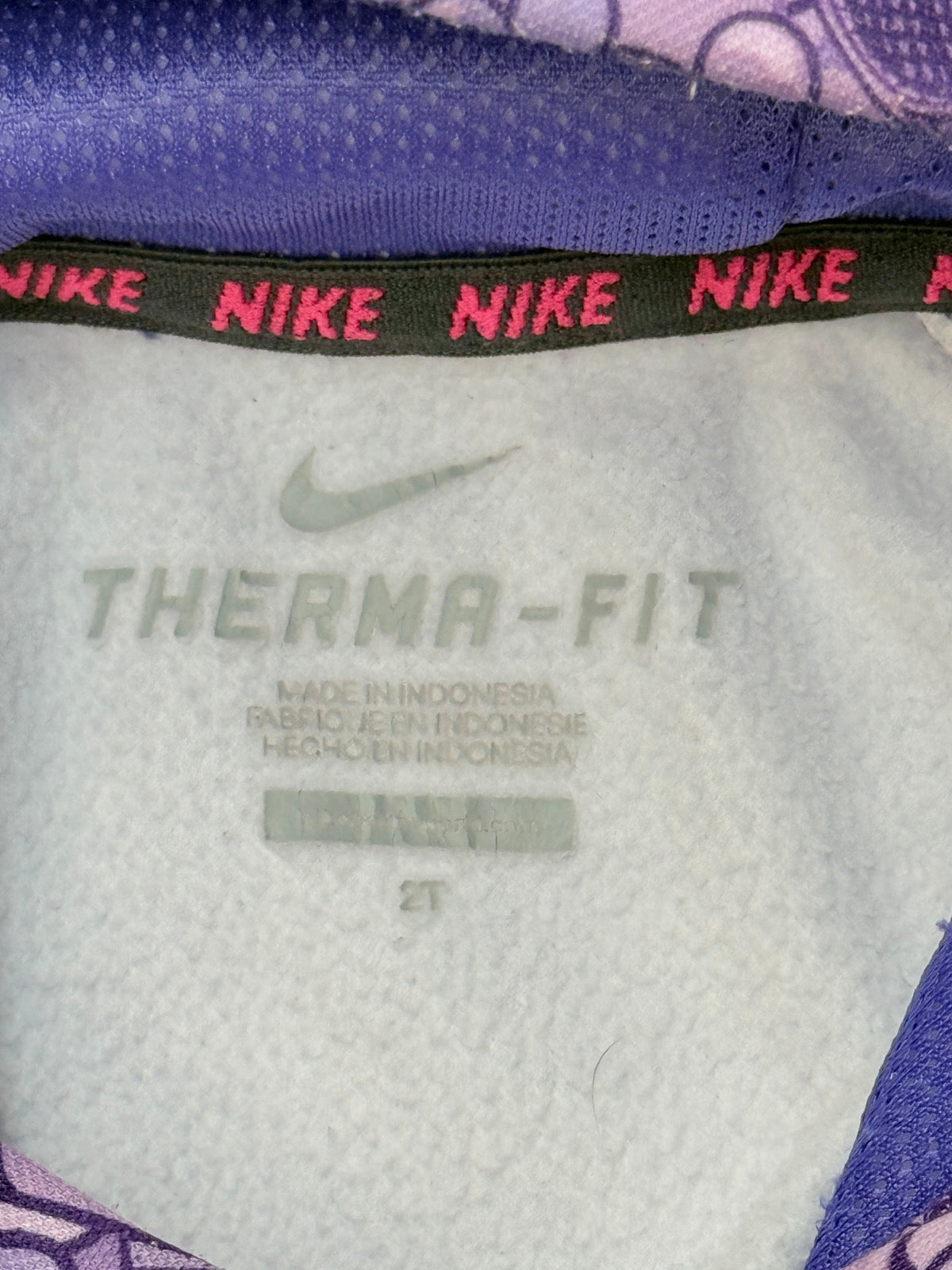 Nike Therma-Fit All-Over Print Hoodie 2T