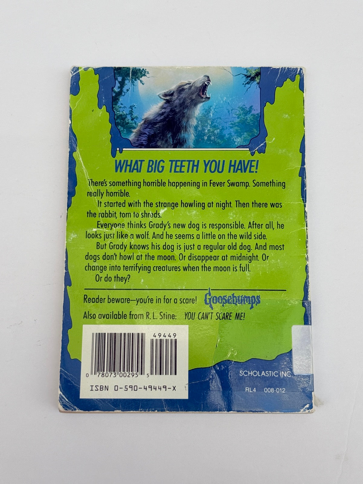 R.L. Stine The Werewolf of Fever Swamp