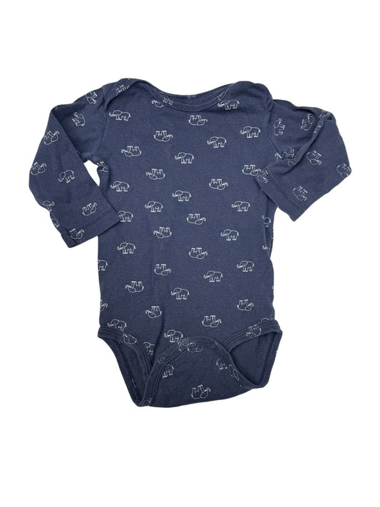 Carter's Elephant Print Bodysuit 12m