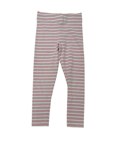 Mini Boden Pink Stripe Leggings 4-5Y