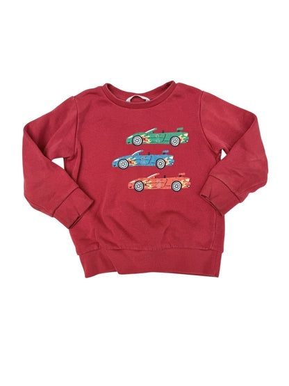 M&S Racing Cars Sweatshirt 2-3 Years