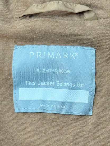 Primark Sherpa Fleece Hooded Jacket 9-12M