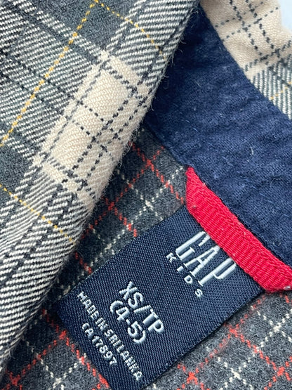 Gap Kids Plaid Flannel Shirt Size 4-5