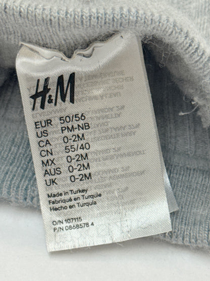 H&M Knit Footed Tights 2-Pack 0-2M