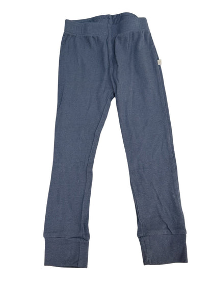 Jax & Lennon Blue Ribbed Leggings Size 3/4