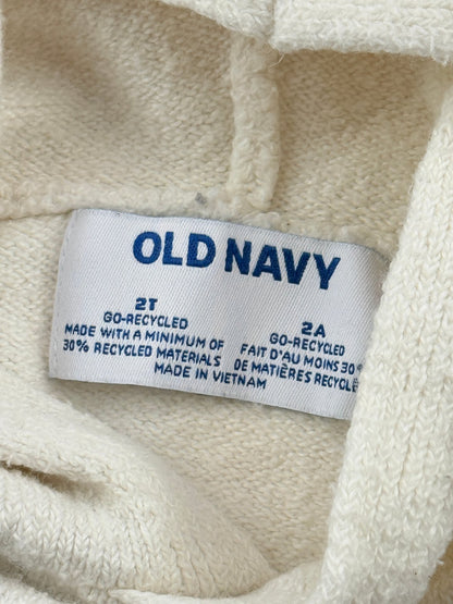 Old Navy Bear Fair Isle Hooded Sweater 2T