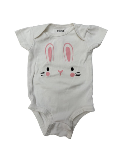 Pekkle Bunny Face Bodysuit 6M