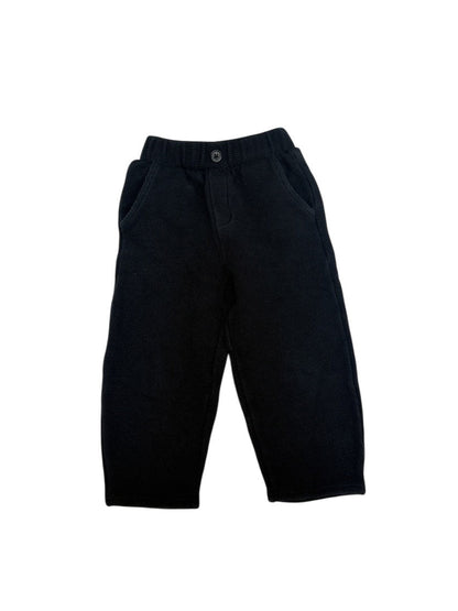 Zara Black Waffle Knit Pants 5Y