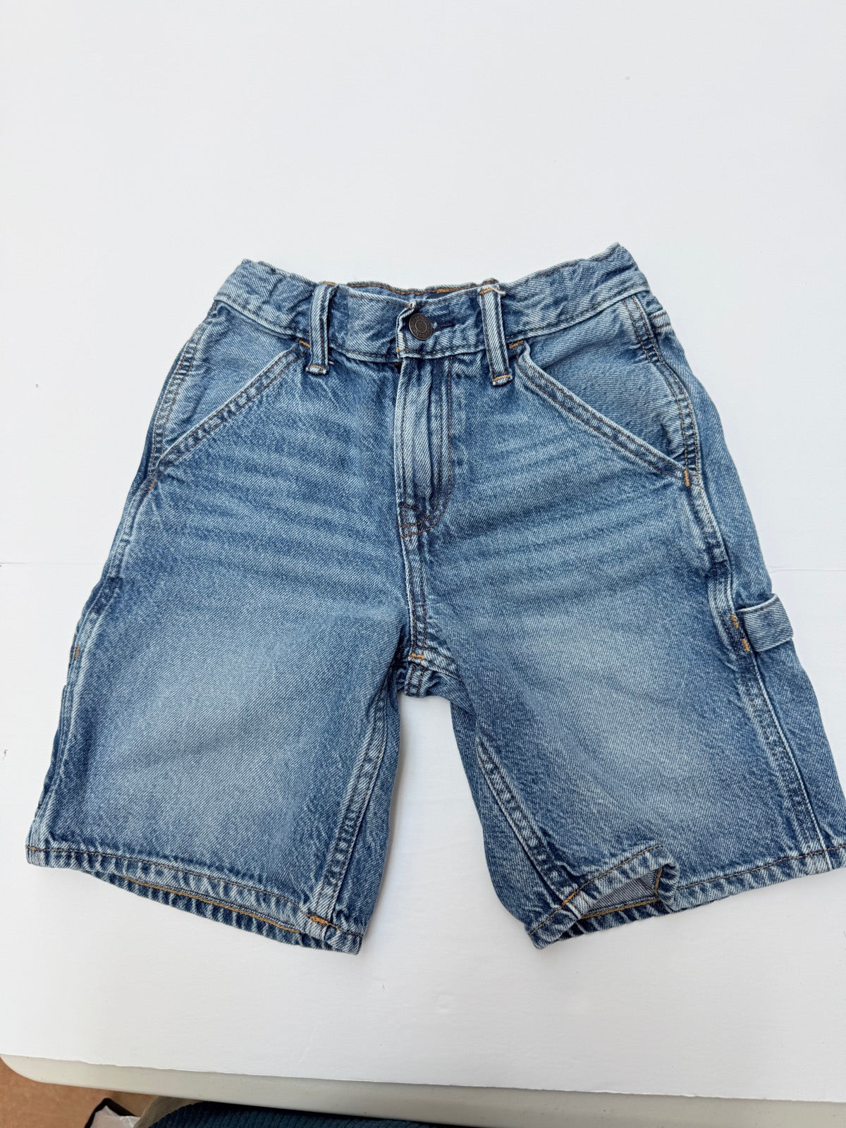 Gap Kids Denim Carpenter Shorts Size 10