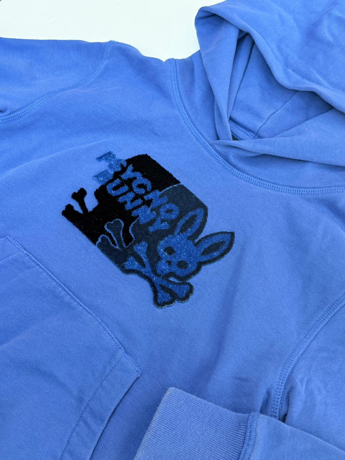 Psycho Bunny Blue Hoodie Size 4