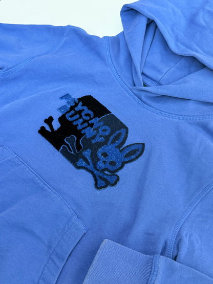 Psycho Bunny Blue Hoodie Size 4