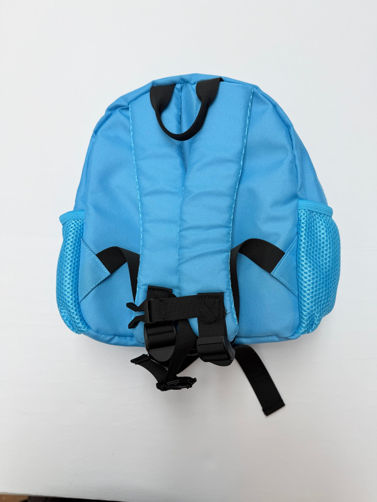 Kids Blue Monster Face Mini Backpack