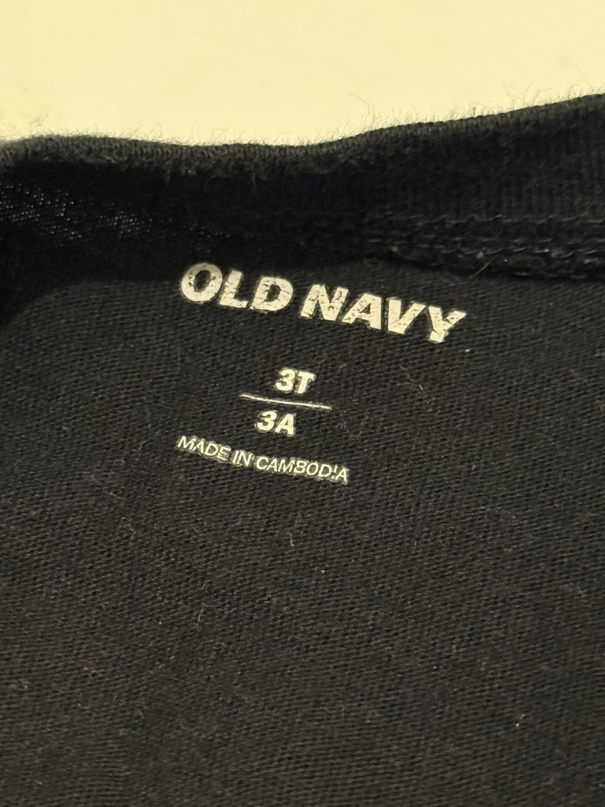 Old Navy Black Long Sleeve Dress 3T