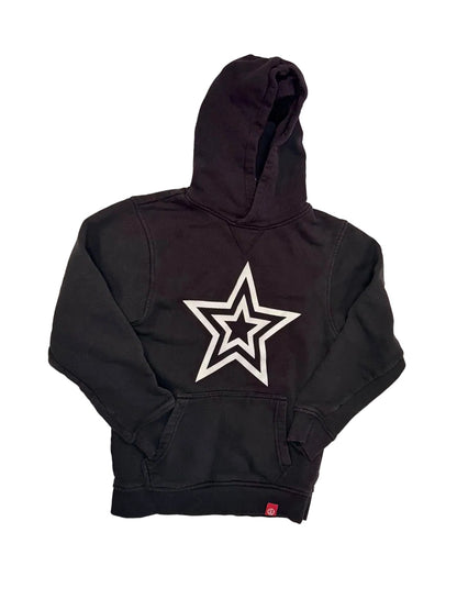 Redfish Kids Black Star Hoodie Size S