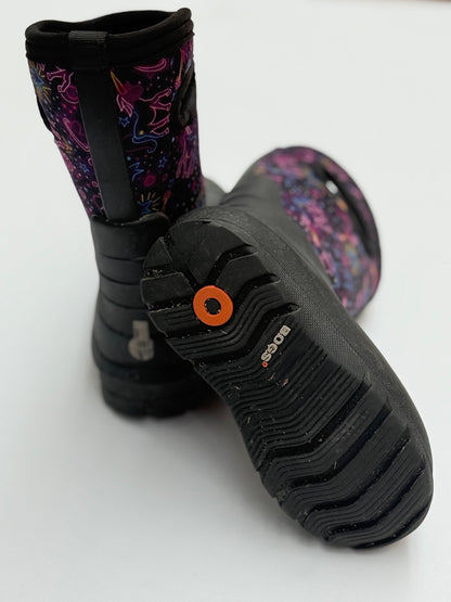 Bogs Neo-Classic Unicorn Space Print Boots Size 11
