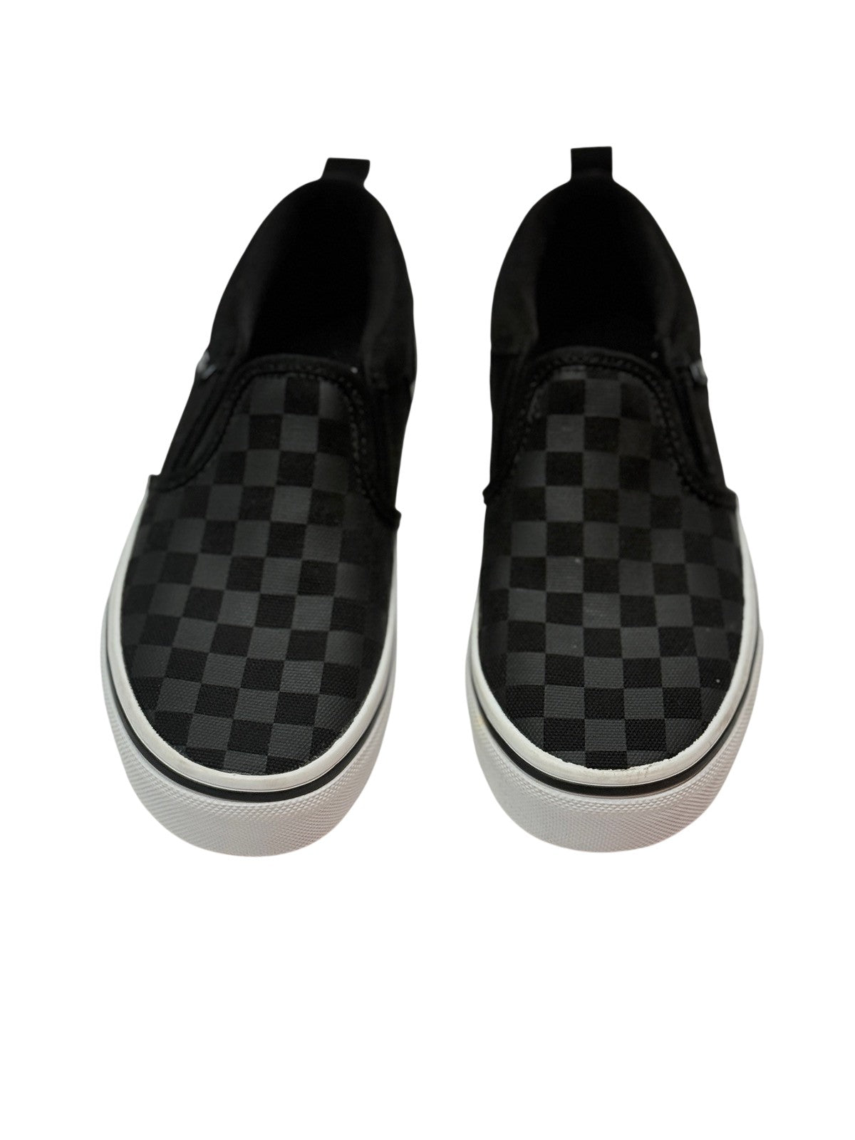 Vans Asher Slip-On Checkerboard Sneaker Youth 13