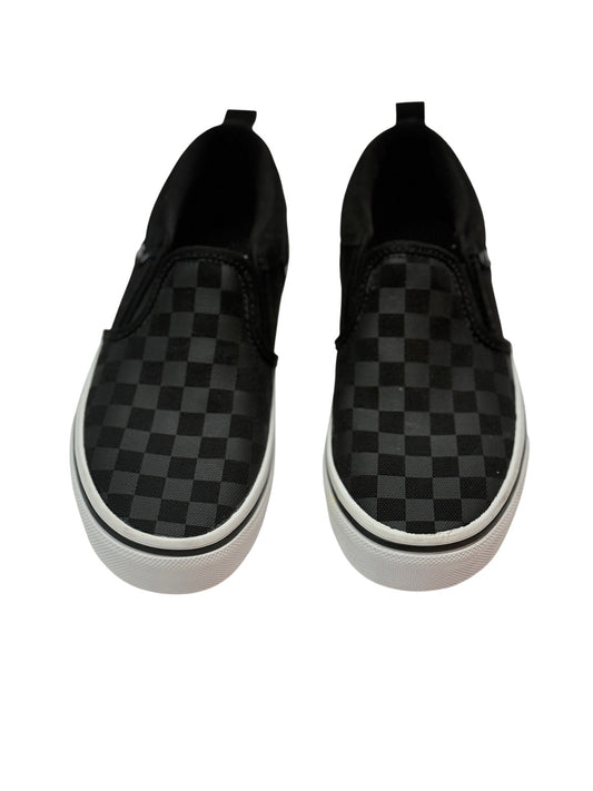 Vans Asher Slip-On Checkerboard Sneaker Youth 13