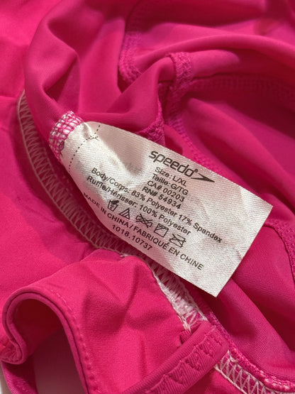 Chapeau de soleil à volants rose Speedo T. L-XL