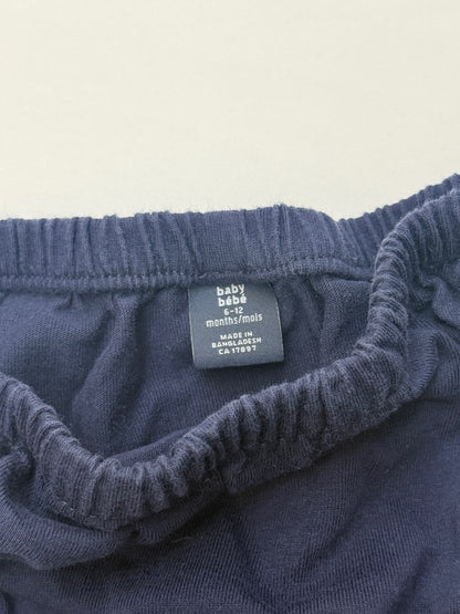 Baby Bébé Navy Bloomer Shorts 6-12M