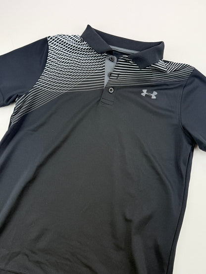 Under Armour Black Heatgear Polo YMD 10