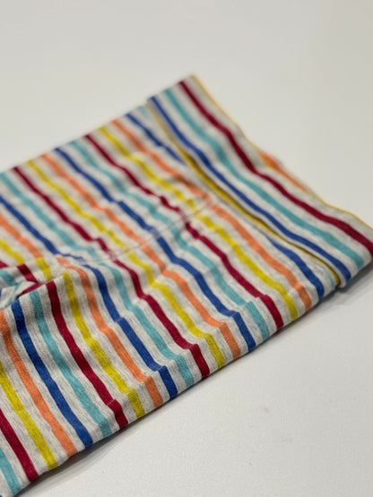 H&M Rainbow Striped Leggings Size 3-6M